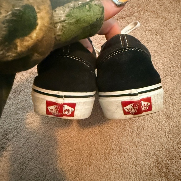 Vans Black and White Men's Sneakers - Picture 5 of 7